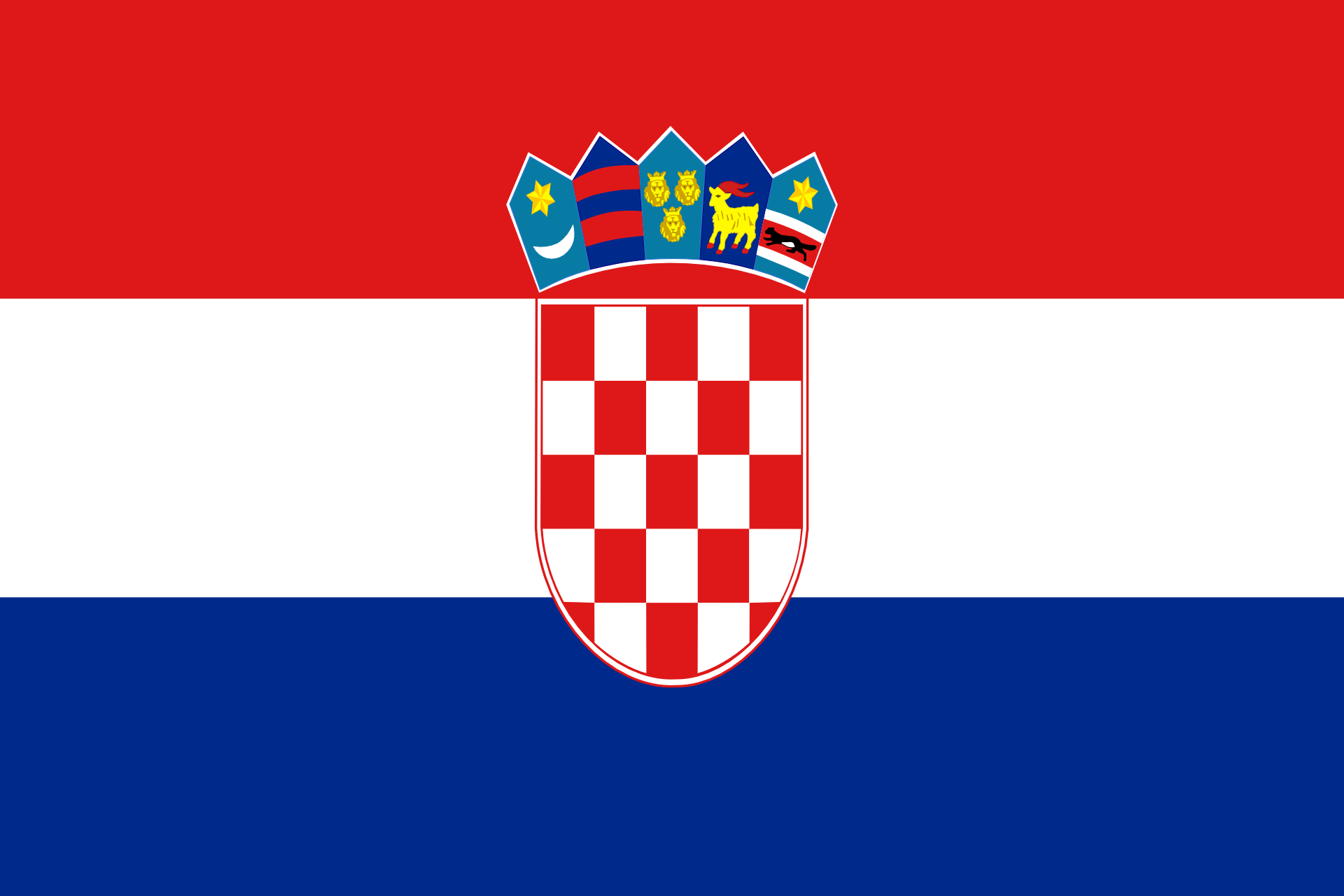 Croatian flag.