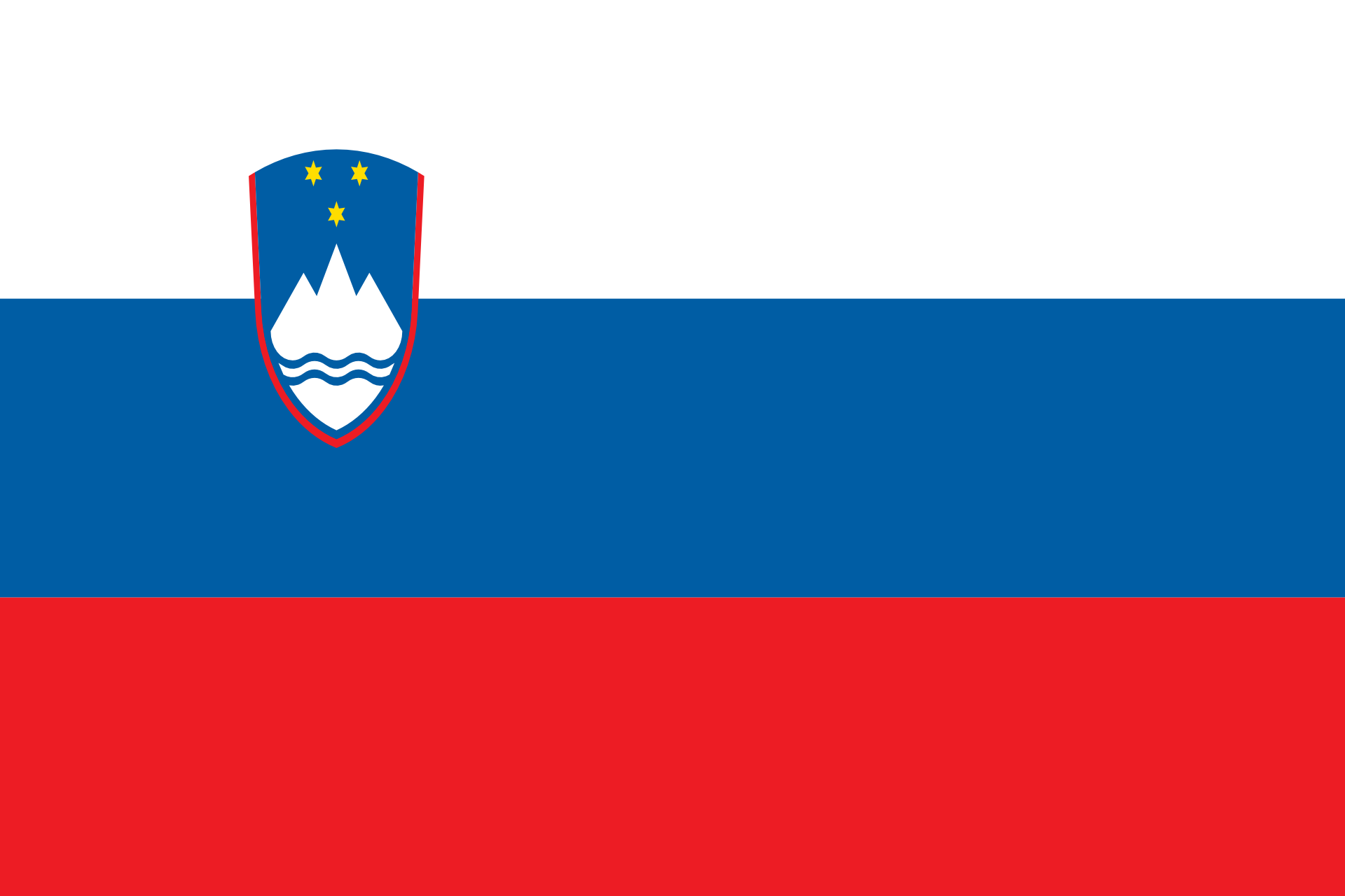 Slovenian flag.