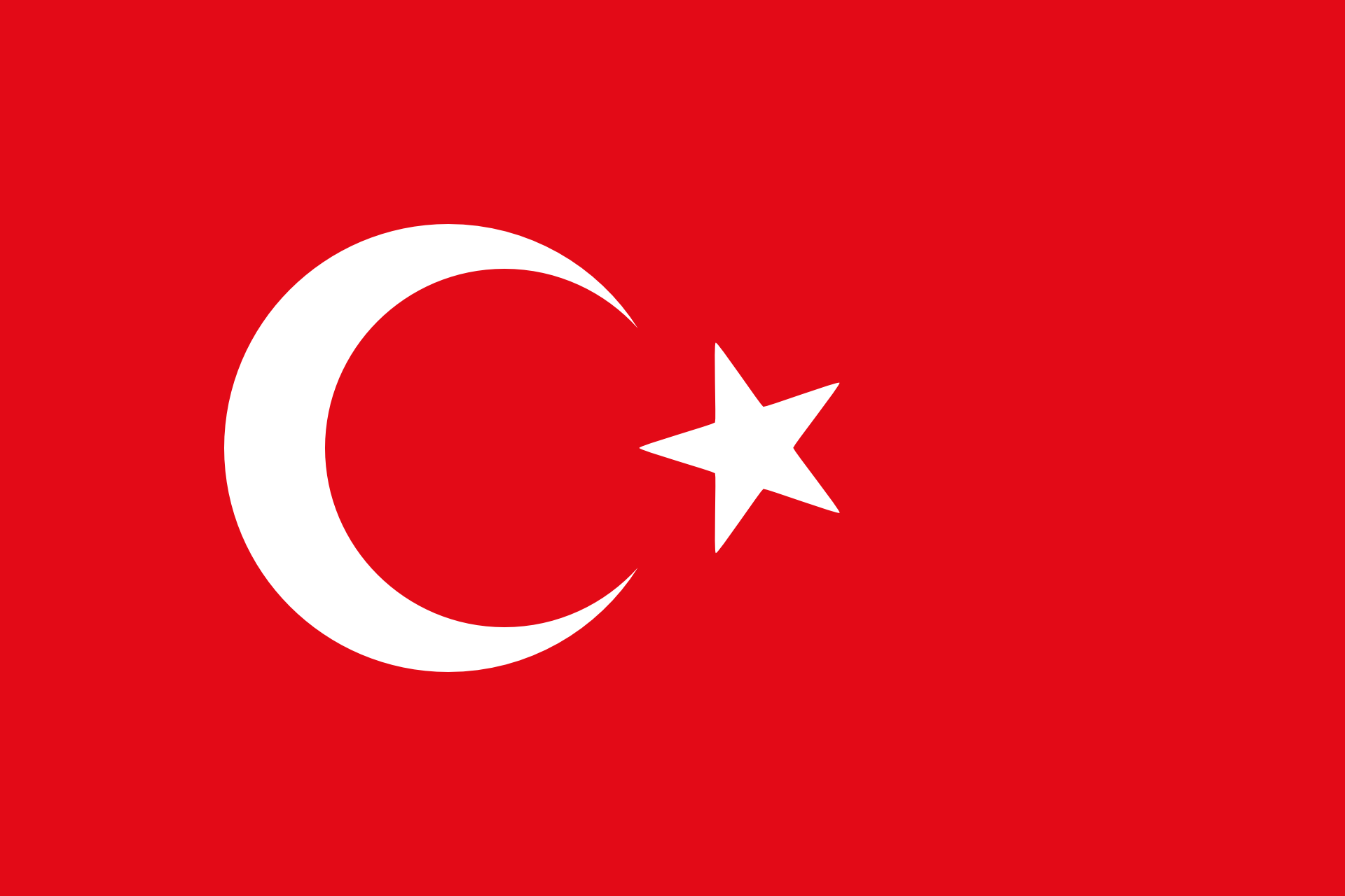 Turkish flag.